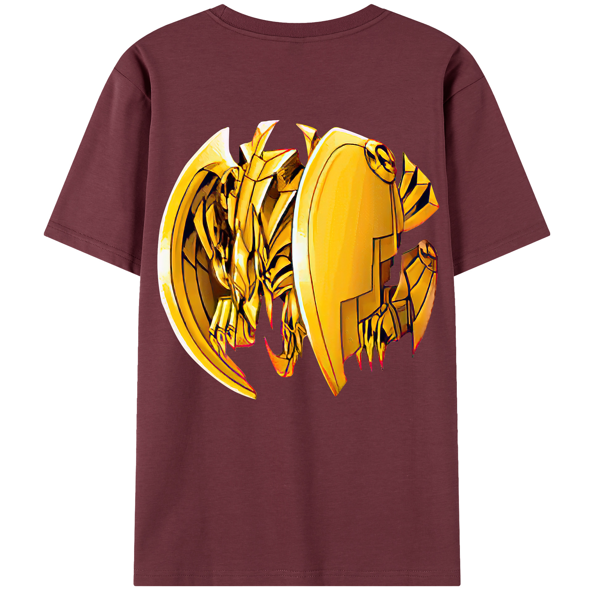 （画像用） 遊☆戯☆王 Yu-Gi-Oh! 綿100％半袖Tシャツ（背面プリント）